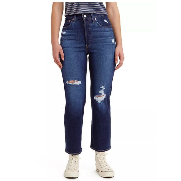 NWT  Levis Womens Ribcage Straight Ankle Jeans Sz 29 x 27 - Picture 1 of 13